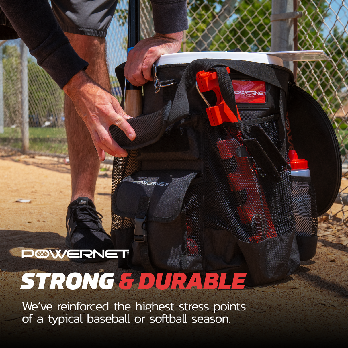 Shoulder Bucket Caddy Carry Bag Bag PowerNet