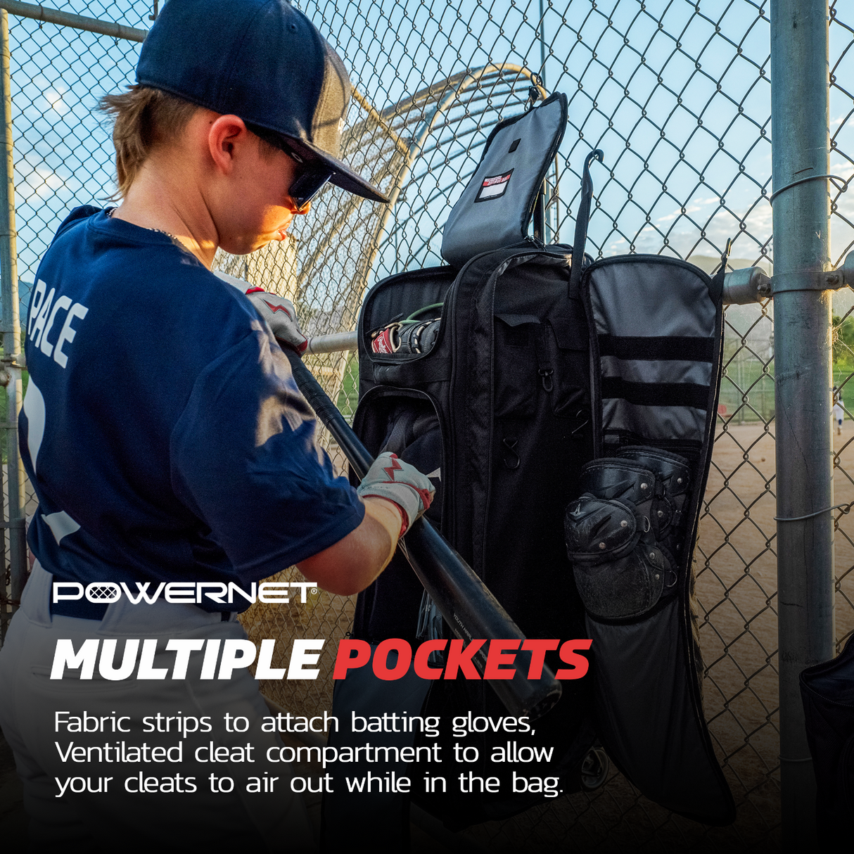 Optimus Catcher's Gear Equipment Bag Wheeled bags PowerNet