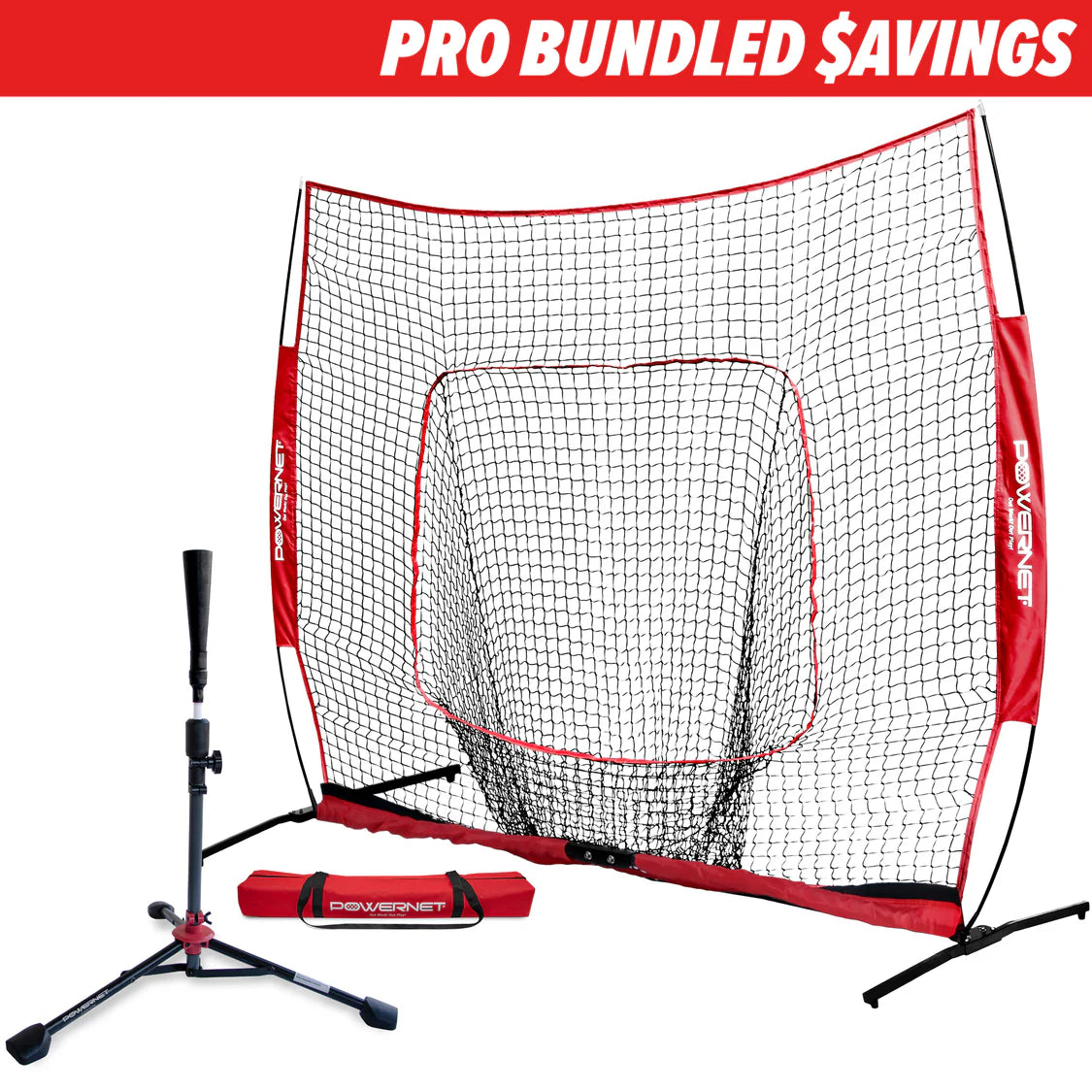 PRO BUNDLE | One-Piece Pro Frame and Tee Bundles (8x8 Net + Standard Tee)