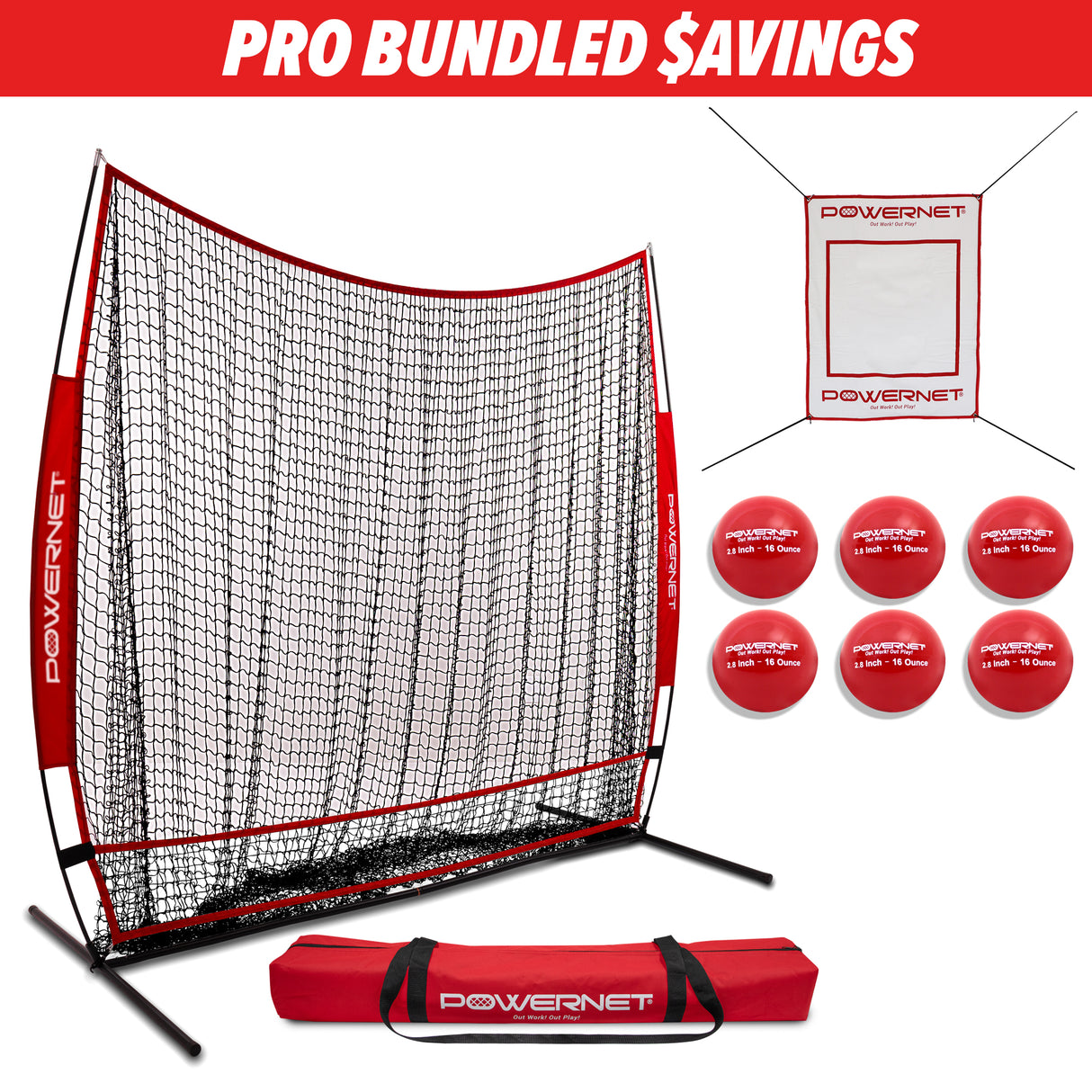 PRO BUNDLE | Power Hitting Bundle TrainingNets by PowerNet