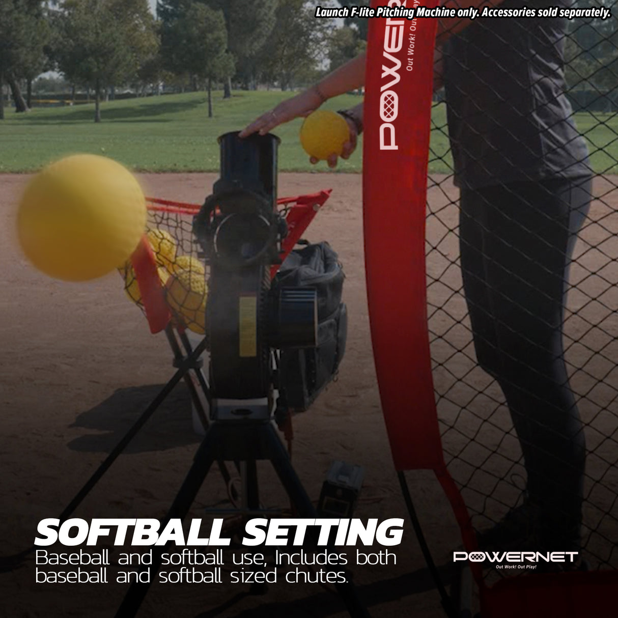 PRO BUNDLE | Launch F-lite Coaching Bundle (Softball) TrainingNets by PowerNet