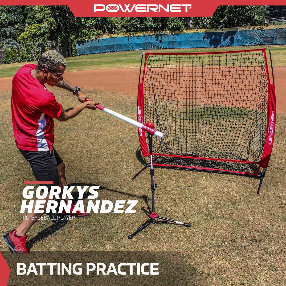 Pro Training Bundle | 5x5 Practice Net, Practice Baseballs & Tri Action Catch Tool TrainingNets by PowerNet