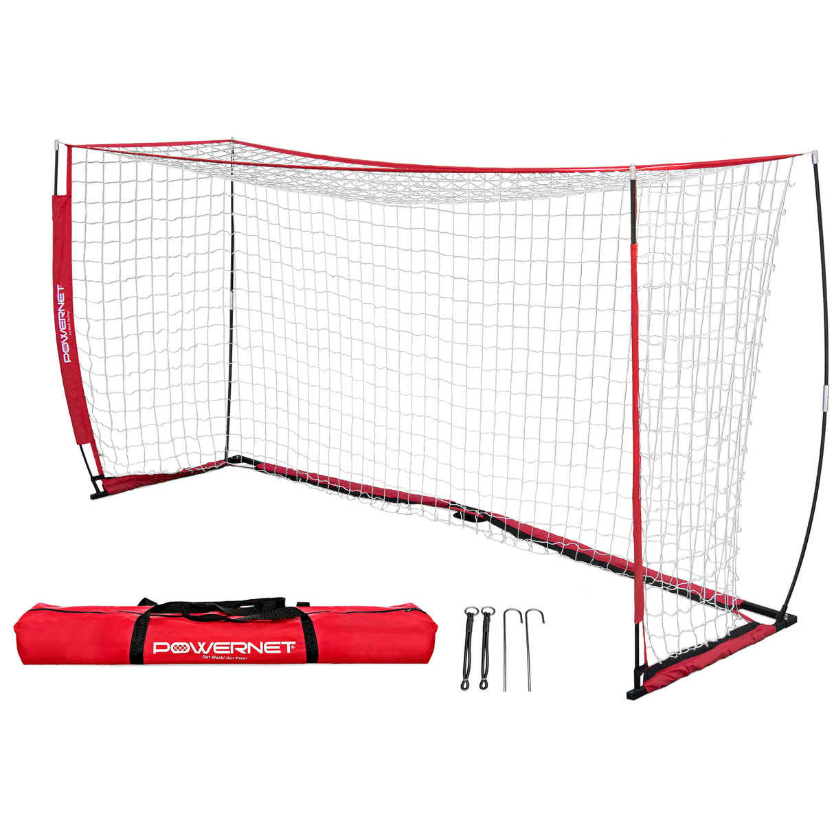 PRO BUNDLE | 12x6 Soccer Home Practice Bundle TrainingNets by PowerNet