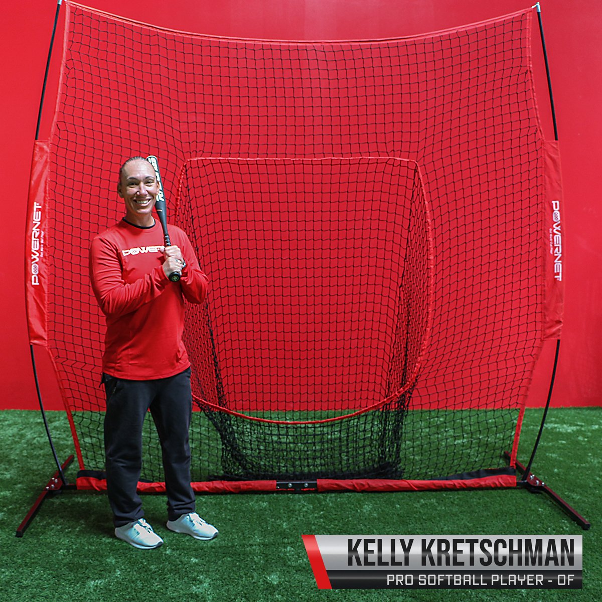 8x8 XLP PRO Net and Tee Bundle Sports PowerNet