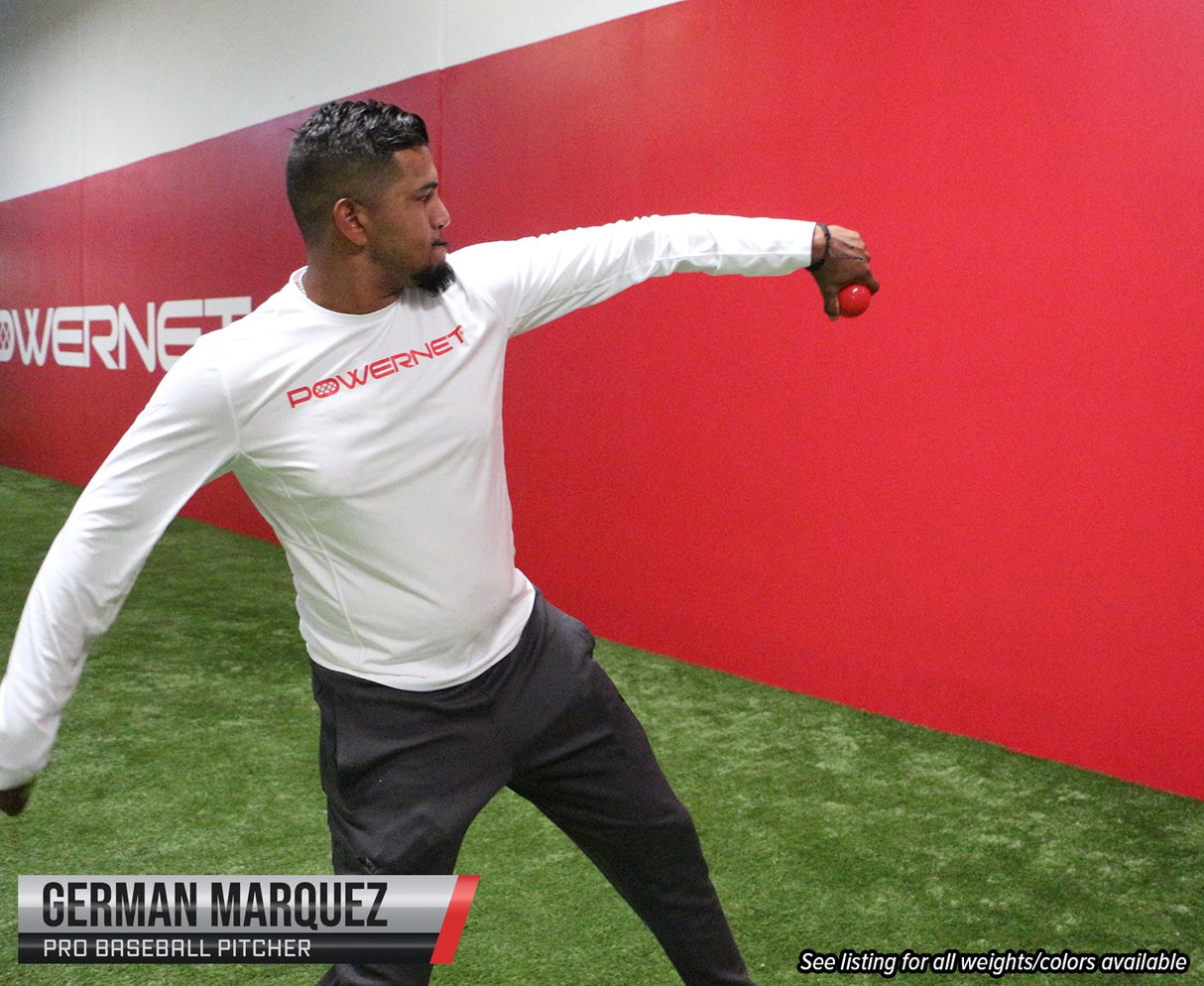 Sweet Spot Training Bat + 2.8" Progressive Weighted Ball 9 PRO Pack Bundle Sports PowerNet