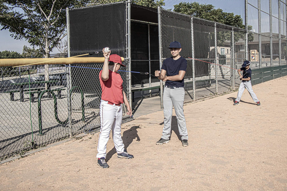Bat Handle Resistance Trainer | Baseball Softball Training Aid Training Bands PowerNet