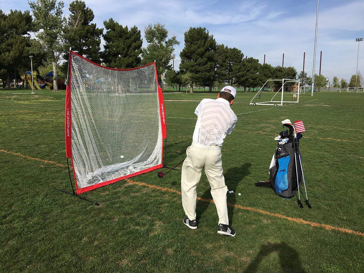 Golf Net and Mat Bundle | Choose Size Sports PowerNet