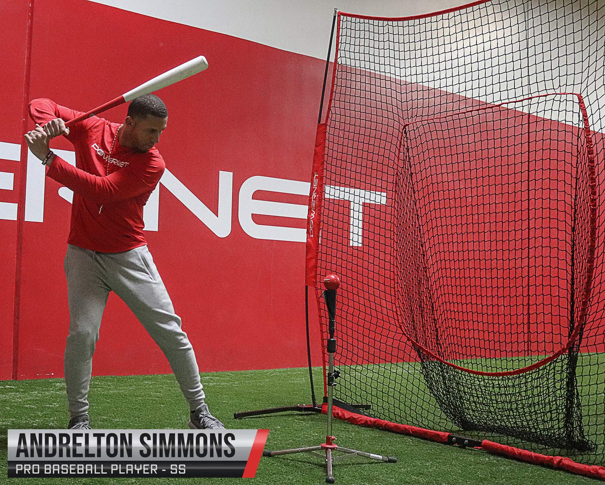 8x8 XLP PRO Net and Tee Bundle Sports PowerNet