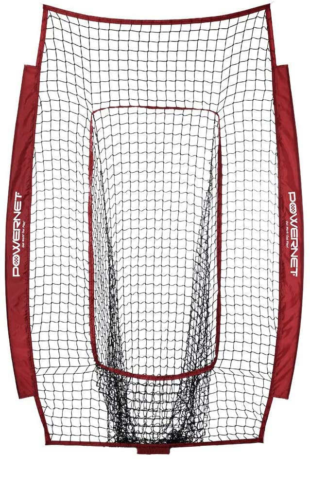 Infielder Replacement Net - Net Only Replacement Parts PowerNet Maroon
