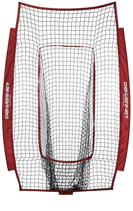 Infielder Replacement Net - Net Only Replacement Parts PowerNet Maroon