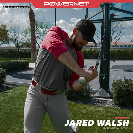 Bat Handle Resistance Trainer | Baseball Softball Training Aid Training Bands PowerNet