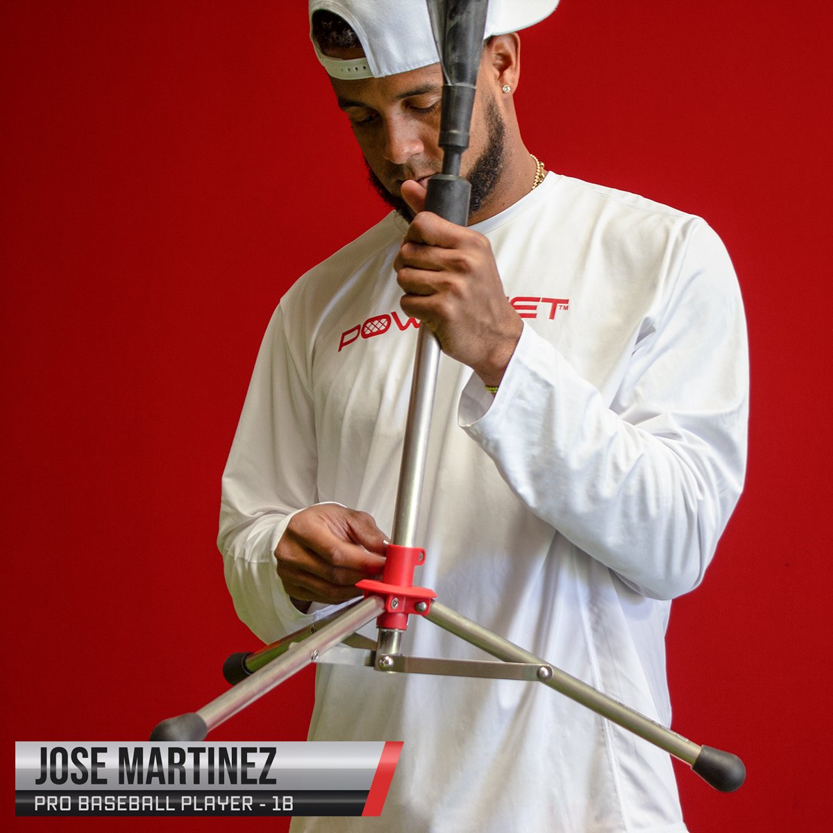 PRO Heavy Batting Tee + Weighted Training Ball Bundle sports PowerNet