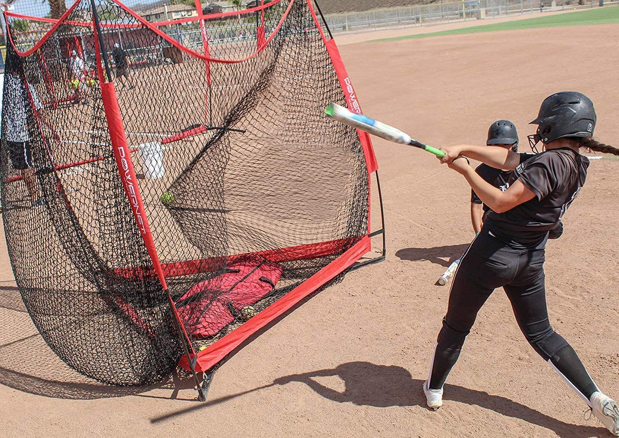 Triple Threat Team Training Net Softball Bundle Sports PowerNet