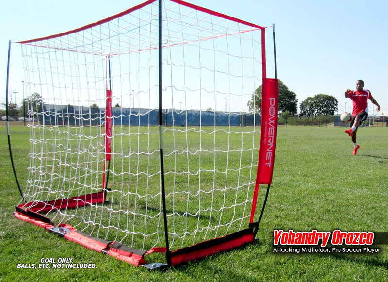 Soccer Goal 6ft x 4ft Portable Bow Style Net