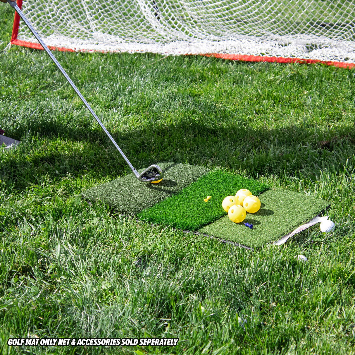Golf Net and Mat Bundle | Choose Size Sports PowerNet