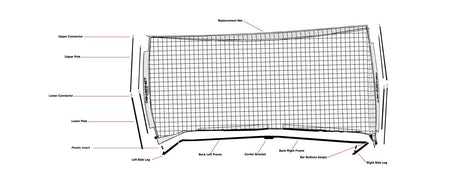 Replacement Parts - 12x6 Soccer Goal