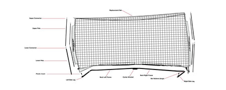 Replacement Parts - 8x4 Soccer Goal