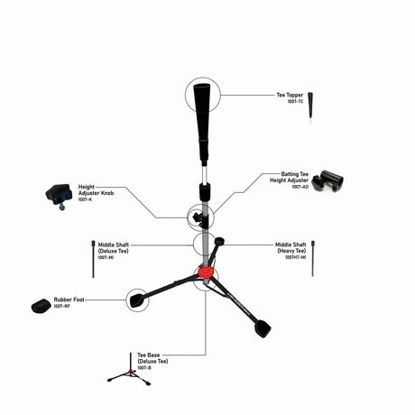 Replacement Parts - Tripod Batting Tee
