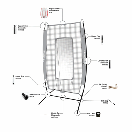 Replacement Parts - Infielder Net