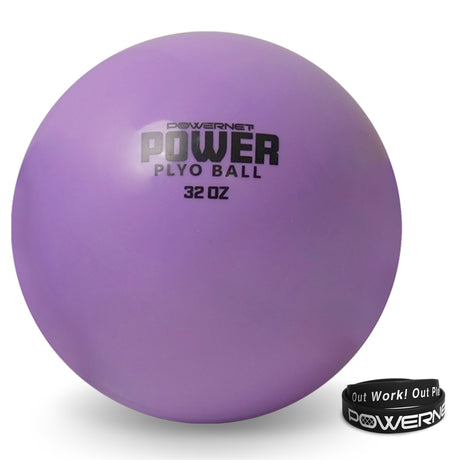 Plyometric Training Balls TrainingNets by PowerNet 32 oz