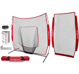 Practice Net 7x7 Bundle + I-Screen (1 Frame + 2 Nets) Sports PowerNet