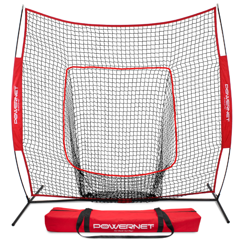 The Original 7x7 FT Baseball Softball Training Net Baseball PowerNet