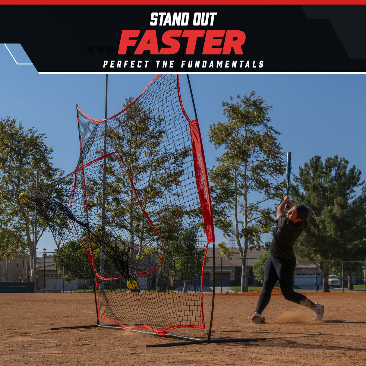 The Original 7x7 FT Baseball Softball Training Net (v3) Baseball PowerNet