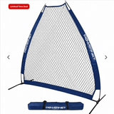 7 FT A-Frame Screen Portable Baseball Softball Training Net sports PowerNet Navy