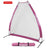 7 FT A-Frame Screen Portable Baseball Softball Training Net sports PowerNet Pink