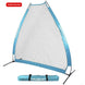 7 FT A-Frame Screen Portable Baseball Softball Training Net sports PowerNet Sky Blue