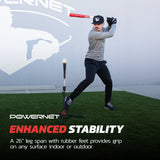 PRO BUNDLE | One-Piece Pro Frame and Tee Bundles (7x7 Net (Red) + Standard Tee) PowerNet by TrainingNets