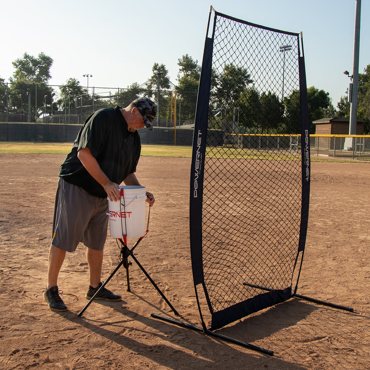 PRO BUNDLE | Batting Practice Z-Screen Coaching Bundle TrainingNets by PowerNet