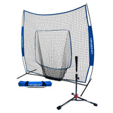 The Original 7x7 FT Training Net & Tee Combo sports PowerNet Royal Blue
