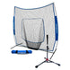 The Original 7x7 FT Training Net & Tee Combo sports PowerNet Royal Blue
