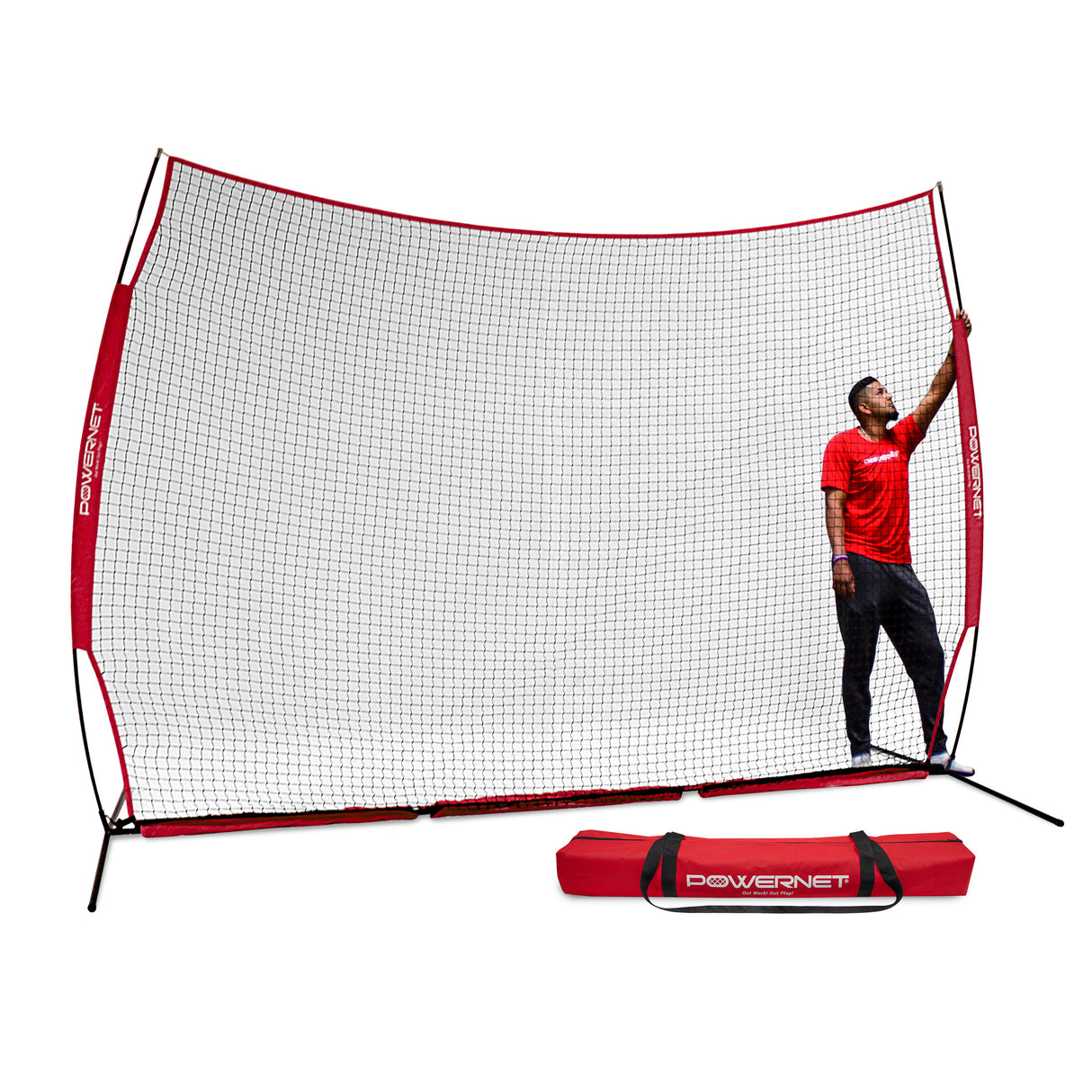 PRO BUNDLE | 12x6 Soccer Home Practice Bundle TrainingNets by PowerNet