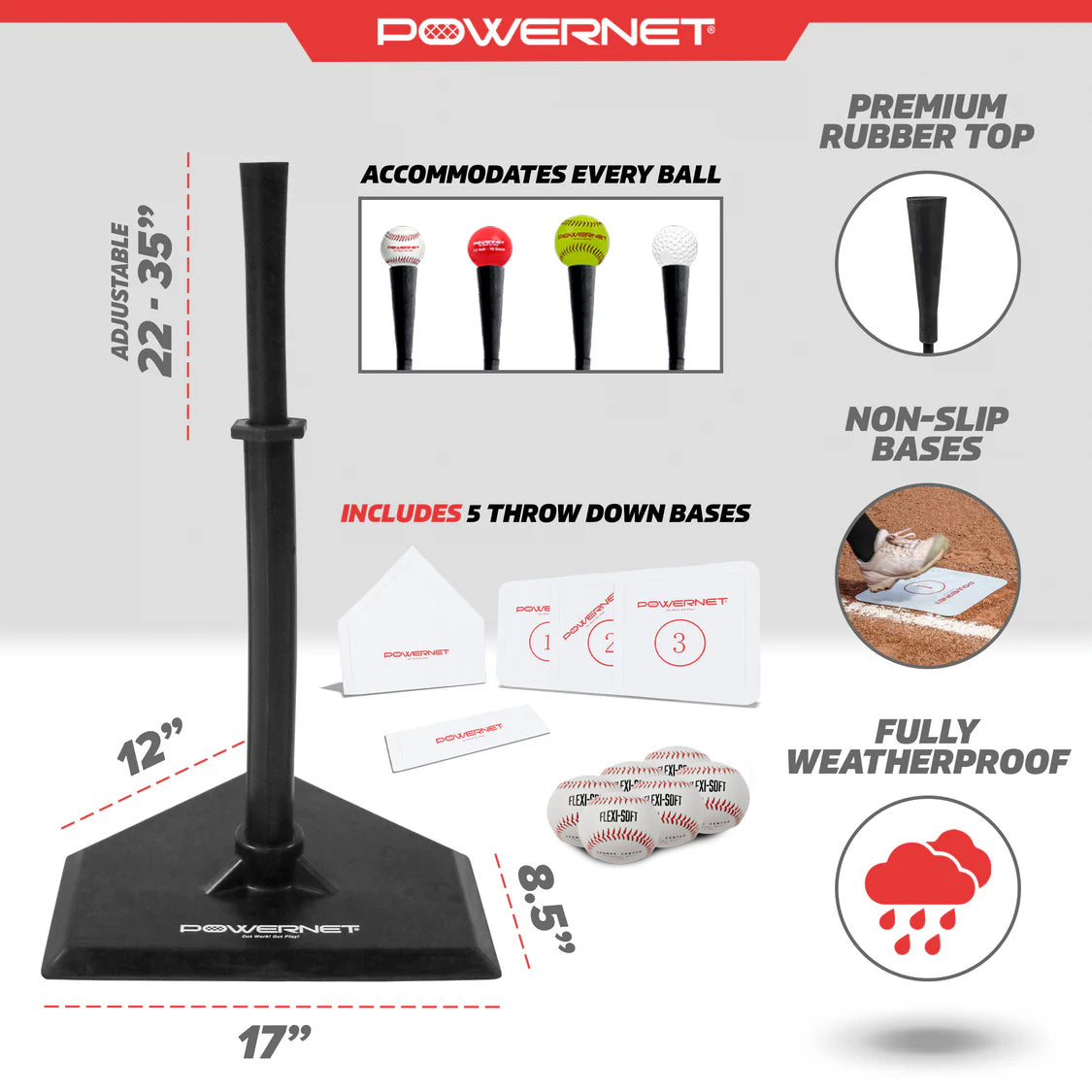 PRO BUNDLE | T-Ball Starter Combo sports PowerNet