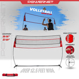 PRO Training Bundle | Volleyball Warm-up Net and Training Station TrainingNets by PowerNet