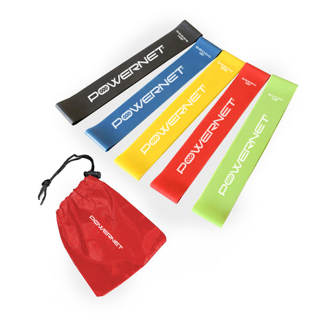 Training Resistance Loop Exercise Bands Resistance Band PowerNet Loop Bands