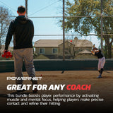 Rapid Stick + Overload Bat Bundle PowerNet by TrainingNets