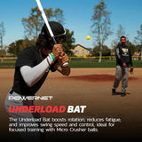 Rapid Stick Micro Crusher Bundle Training Bat PowerNet