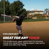 Rapid Stick Micro Crusher Bundle Training Bat PowerNet