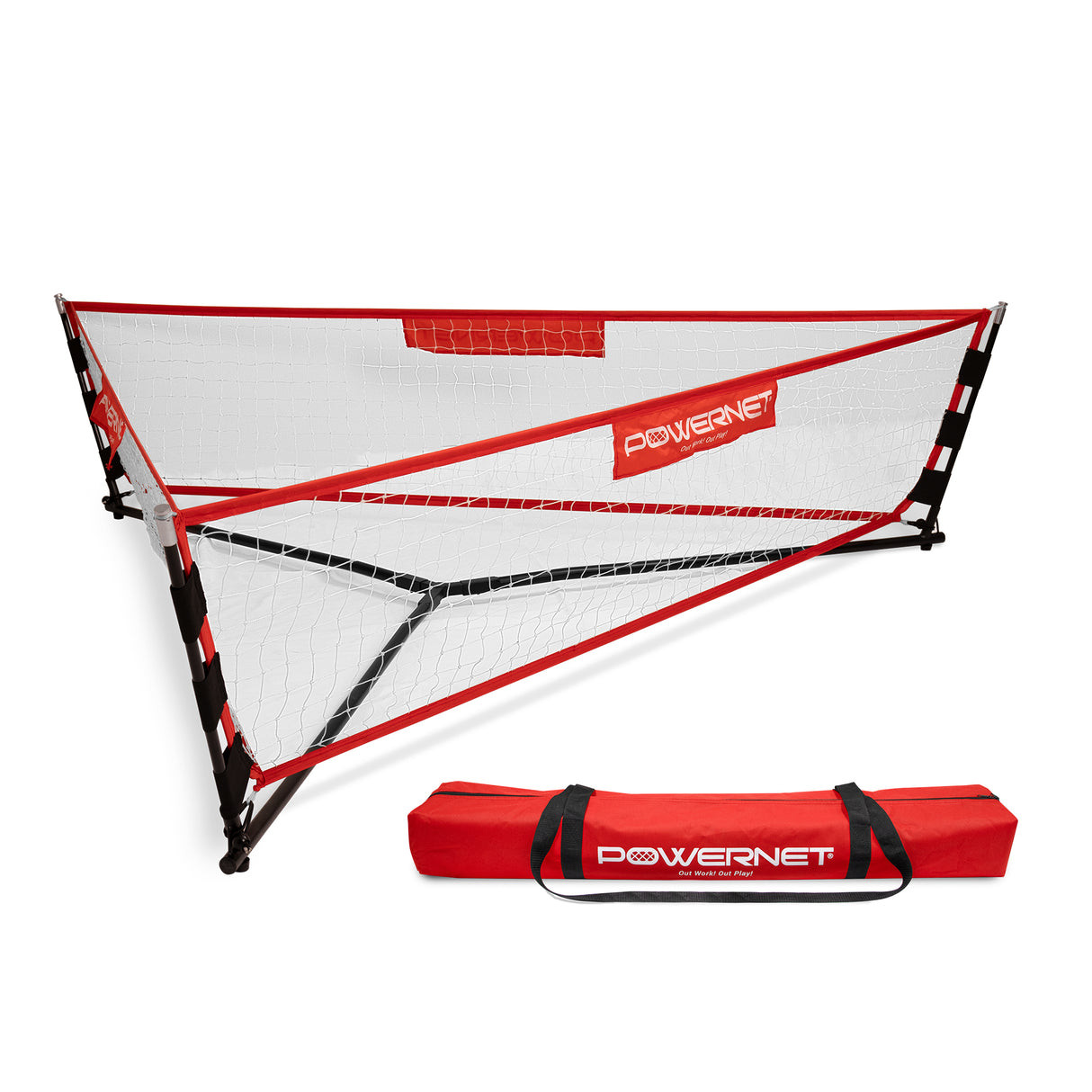 Soccer Triple Threat Rebounder | 3-Sided Net TrainingNets by PowerNet