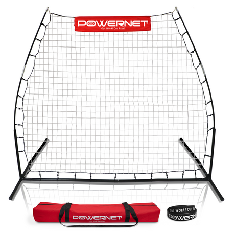 Rebounder Training Net for Soccer, Lacrosse, Baseball, Softball Sports PowerNet