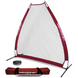 7 FT A-Frame Screen Portable Baseball Softball Training Net sports PowerNet Maroon