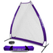 7 FT A-Frame Screen Portable Baseball Softball Training Net sports PowerNet Purple