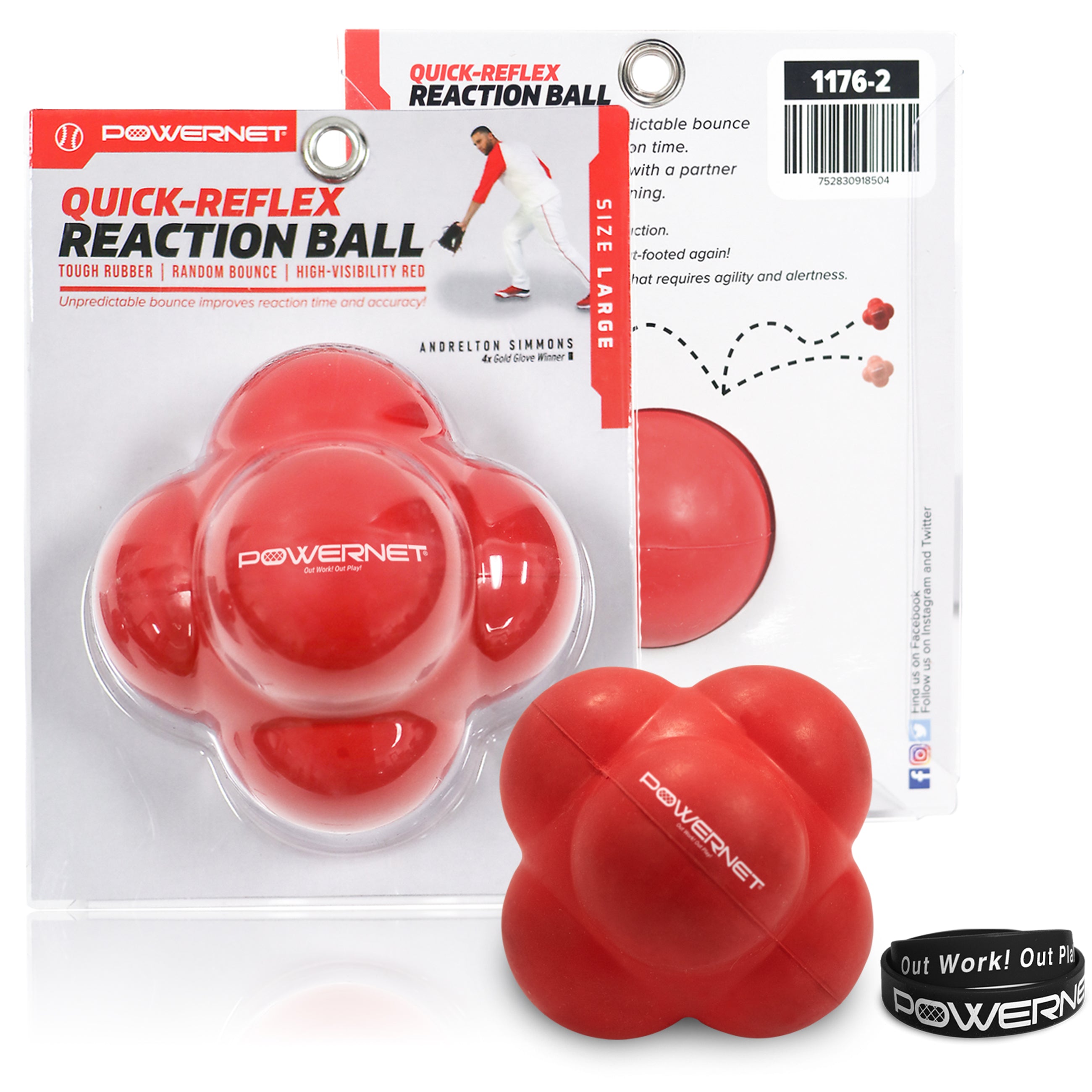 Reaction Balls | Random Bounce Fielding Tool – PowerNet by