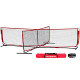 4 Way Soccer Tennis Net | 2 Sizes | Play a Fun Game While Training Soccer Net PowerNet 12x3 Foot