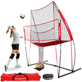 Portable Volleyball Training Station Net