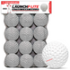 Launch F-lite Ultra Light Pitching Machine Balls | Baseball or Softball balls PowerNet F-lite Baseballs Only - 1 Dozen