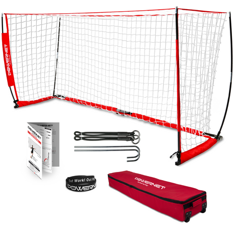 Portable 14x7 FT Soccer Goal Soccer Goals PowerNet